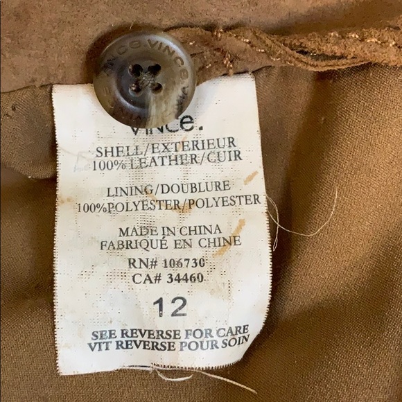 Vince super soft suede skirt. - Picture 5 of 6